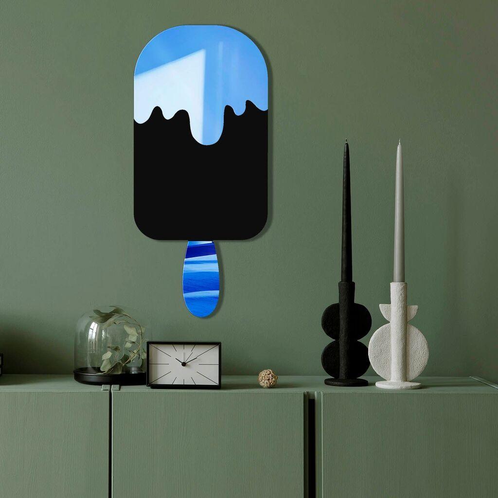 Wallity Ogledalo Ozgl518, 27x60 cm, Plavo