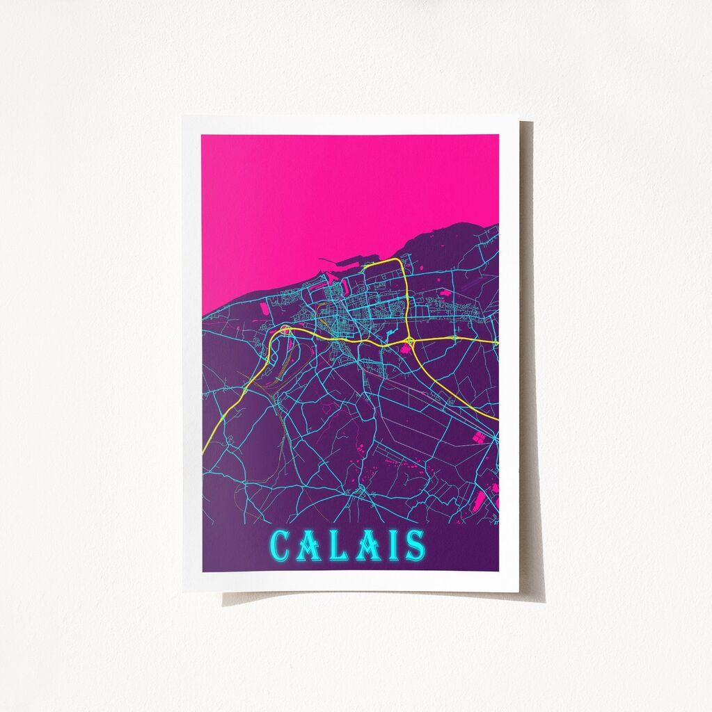 Wallity Poster Calais-2064, 42x59,4 cm