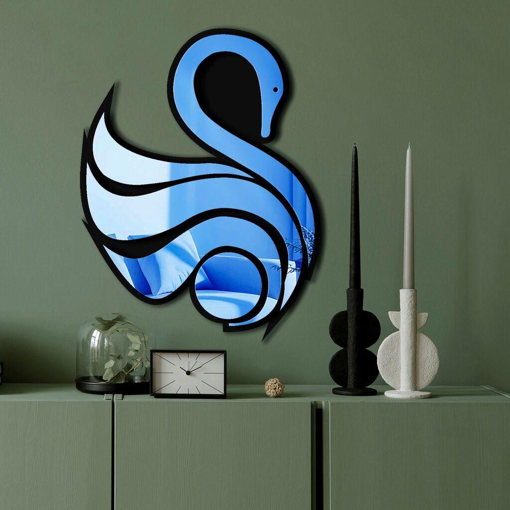 Zidno ogledalo Ozgl527, 36x48 cm, Plavo