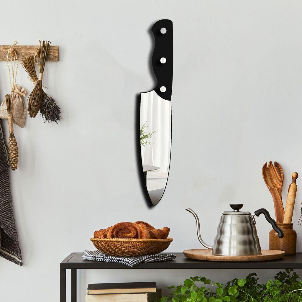 Wallity Ogledalo Ozgl514, 12x70 cm, Srebrne boje