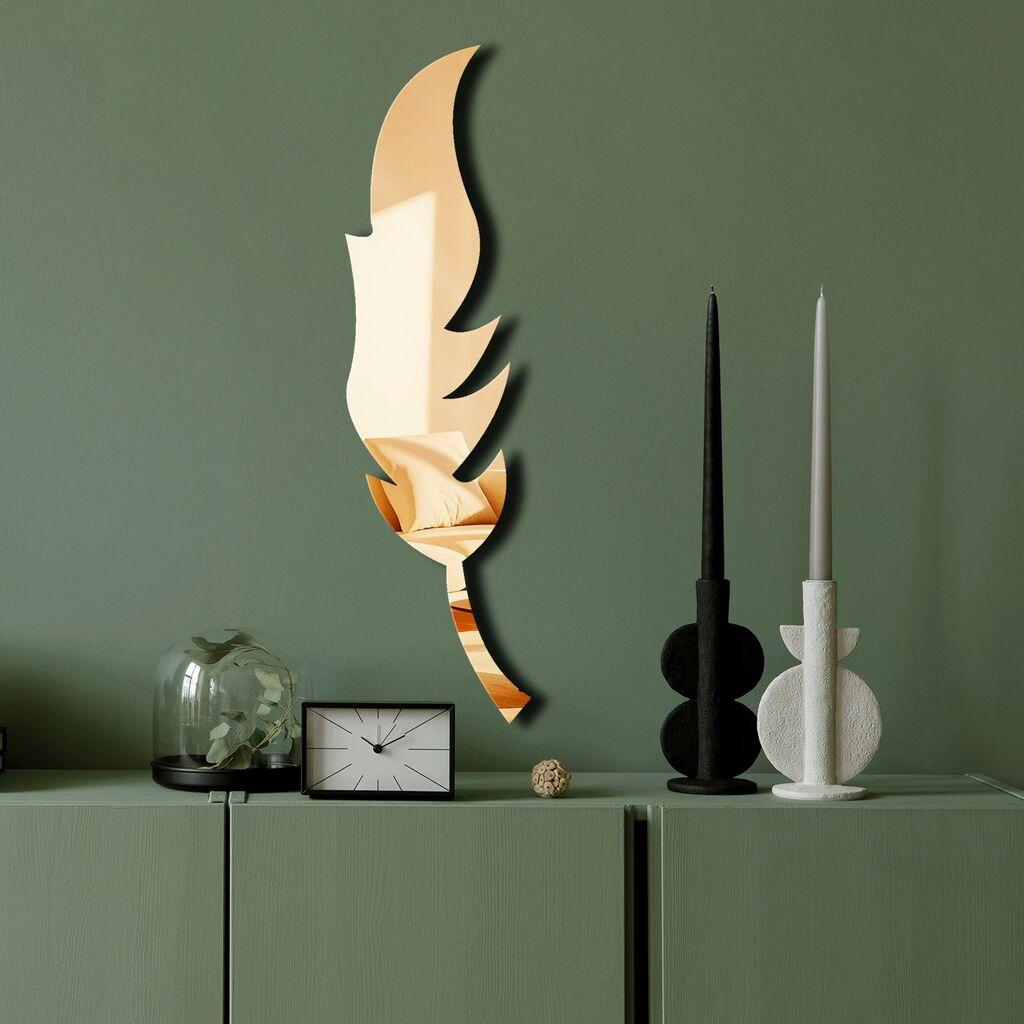 Ogledalo Wallity Ozgl524, 18x65 cm, zlatna boja