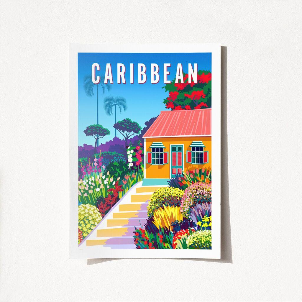 Poster Wallity Karibi-1998, 50x70 cm