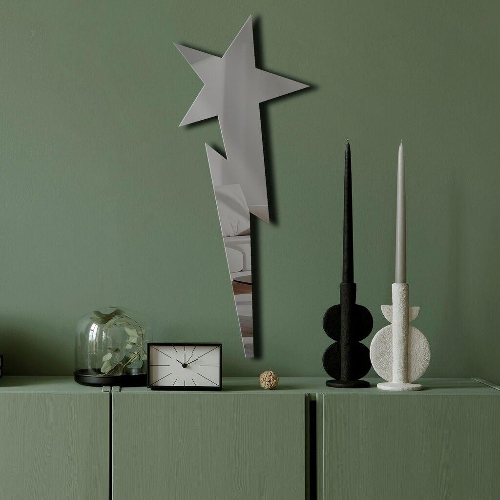 Wallity Ogledalo Ozgl521, 24x60 cm, Sivo