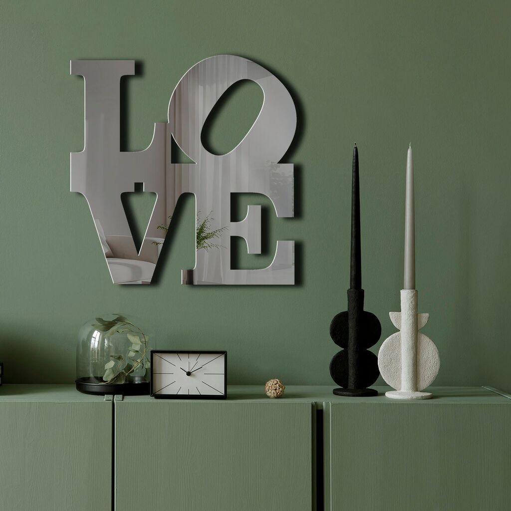 Ogledalo Wallity Ozgl506, 47x48 cm, Siva