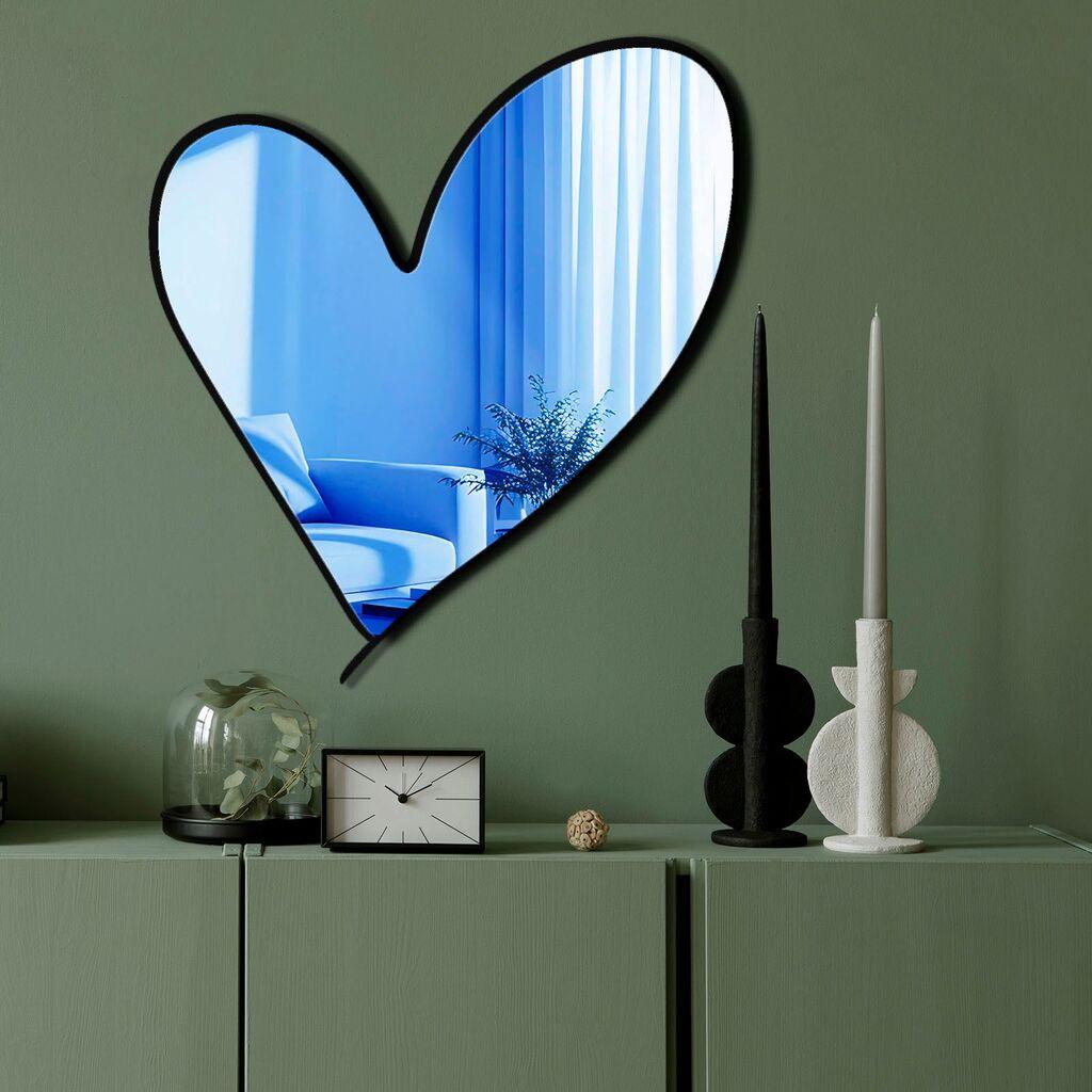 Zidno ogledalo Ozgl517, 43x48 cm, Plavo