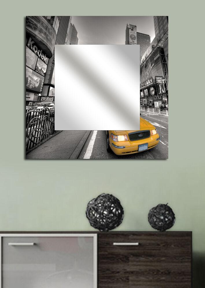 Zidno ogledalo MA-15, 50x50 cm, šareno