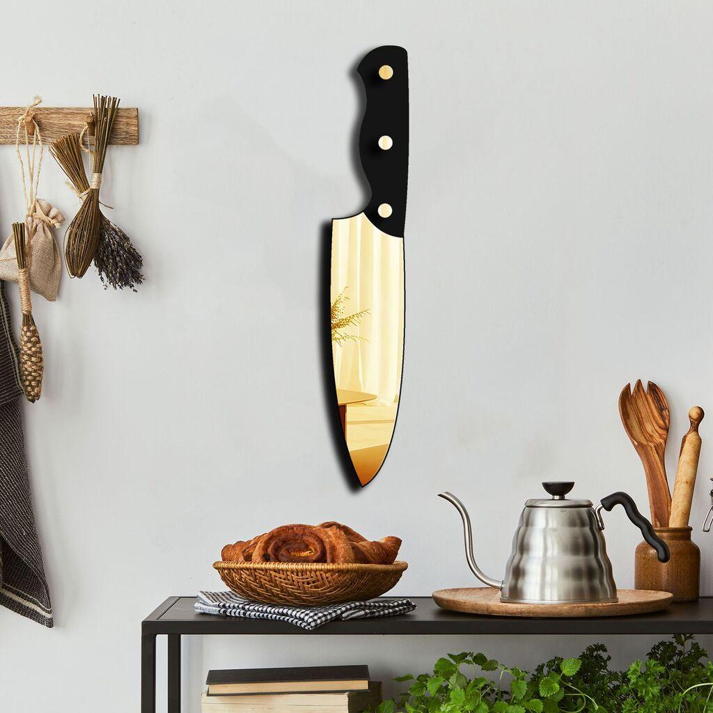 Ogledalo Wallity Ozgl514, 12x70 cm, zlatna boja