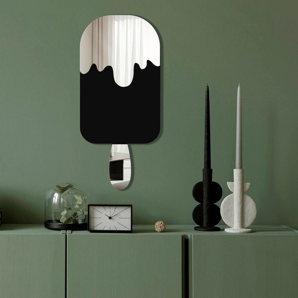 Wallity Ogledalo Ozgl518, 27x60 cm, Srebrne boje