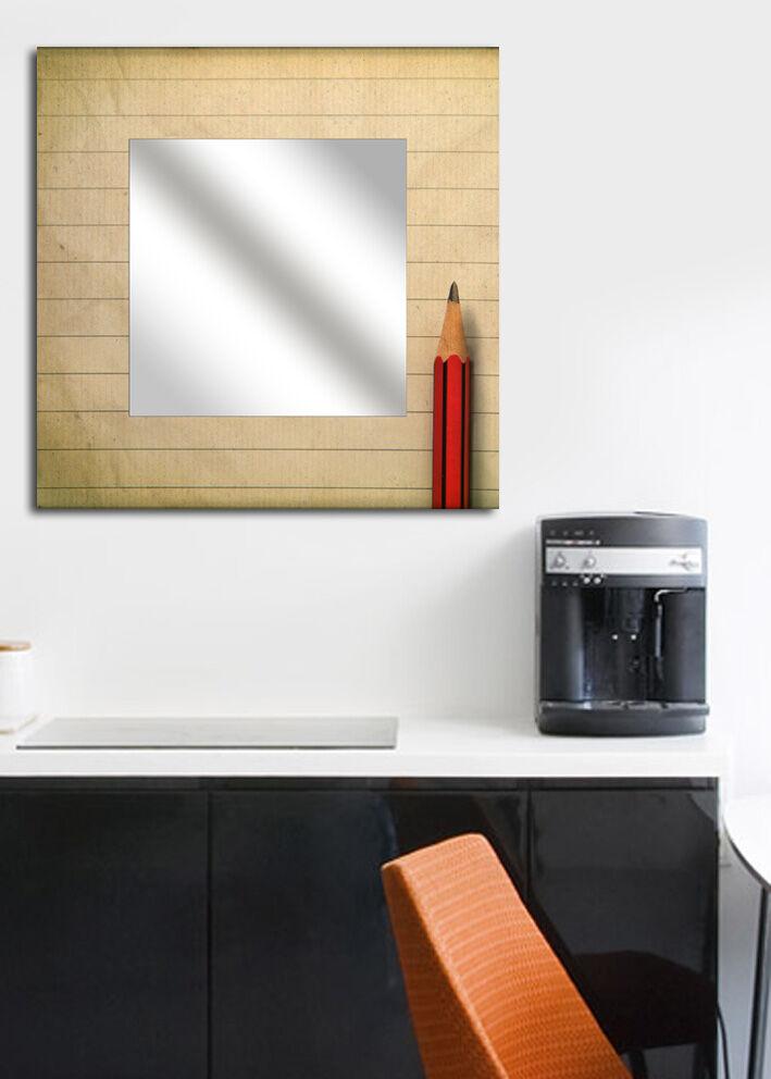 Zidno ogledalo MA-44, 50x50 cm, šareno