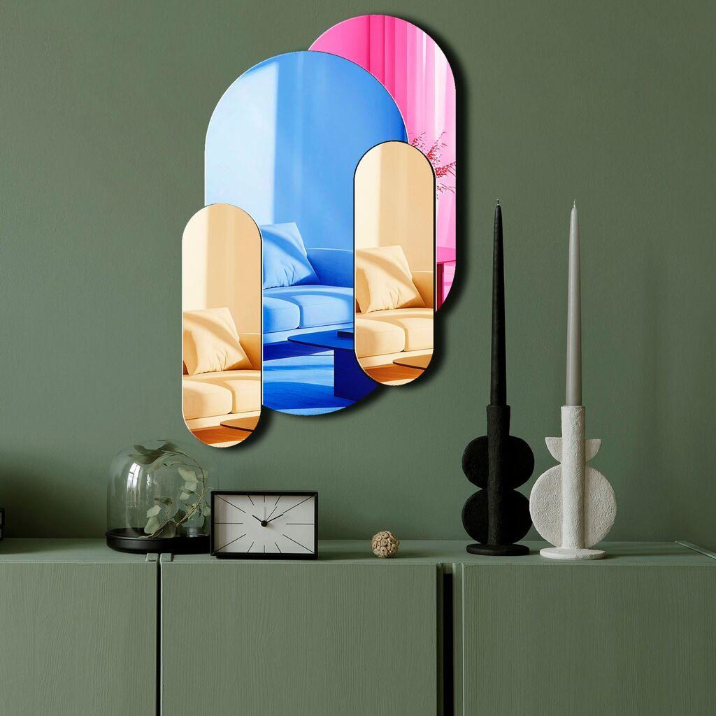 Ogledalo Wallity Ozgl512, 34x53 cm, Šareno