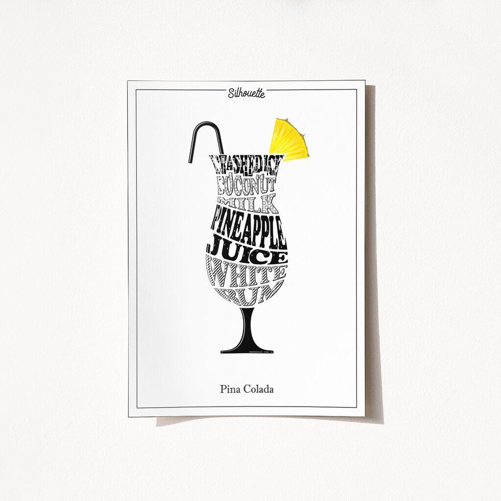 Wallity Poster Pina Colada-2048, 29,7x42 cm