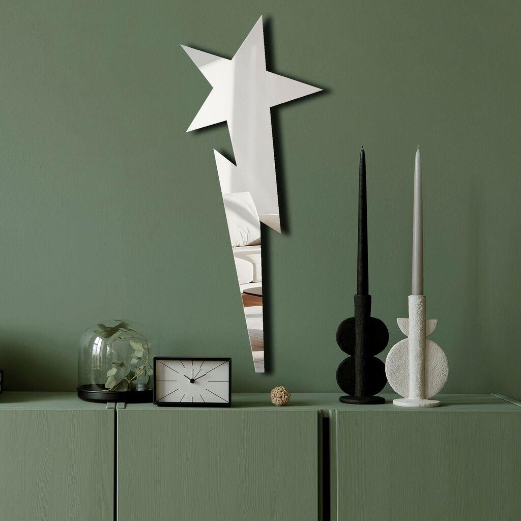 Wallity Ogledalo Ozgl521, 24x60 cm, Srebrne boje