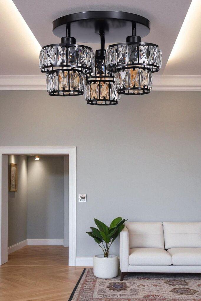 Opviq luster 2598761, crni