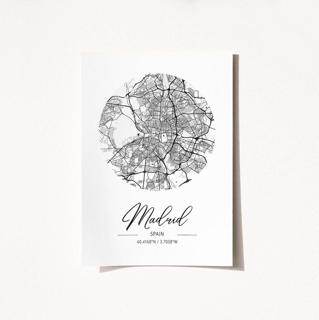 Wallity Poster Spain-2074, 29,7x42 cm