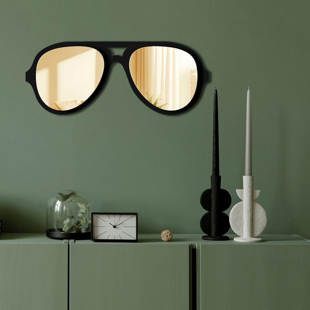 Zidno ogledalo Ozgl508, 70x28 cm, zlatna boja