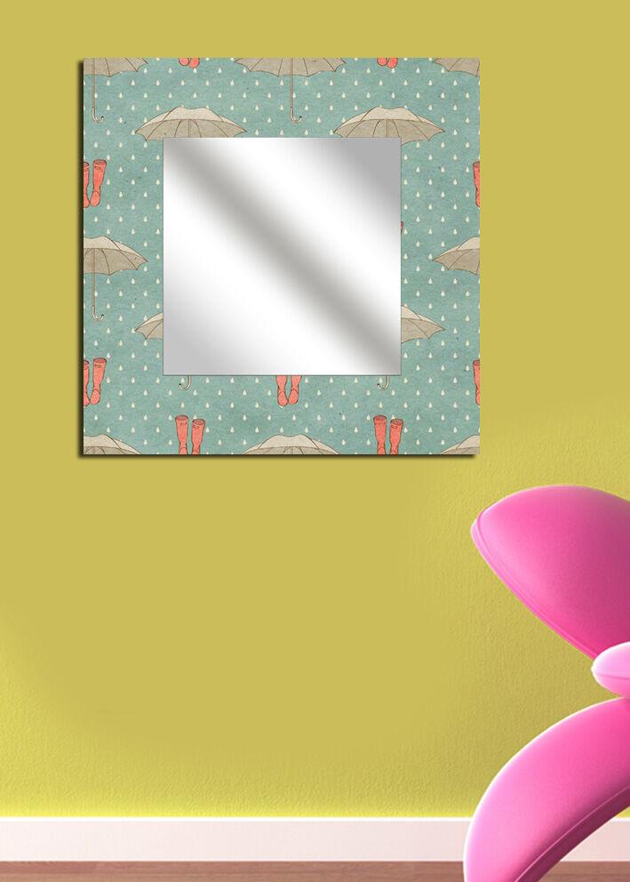 Zidno ogledalo MA-24, 50x50 cm, šareno