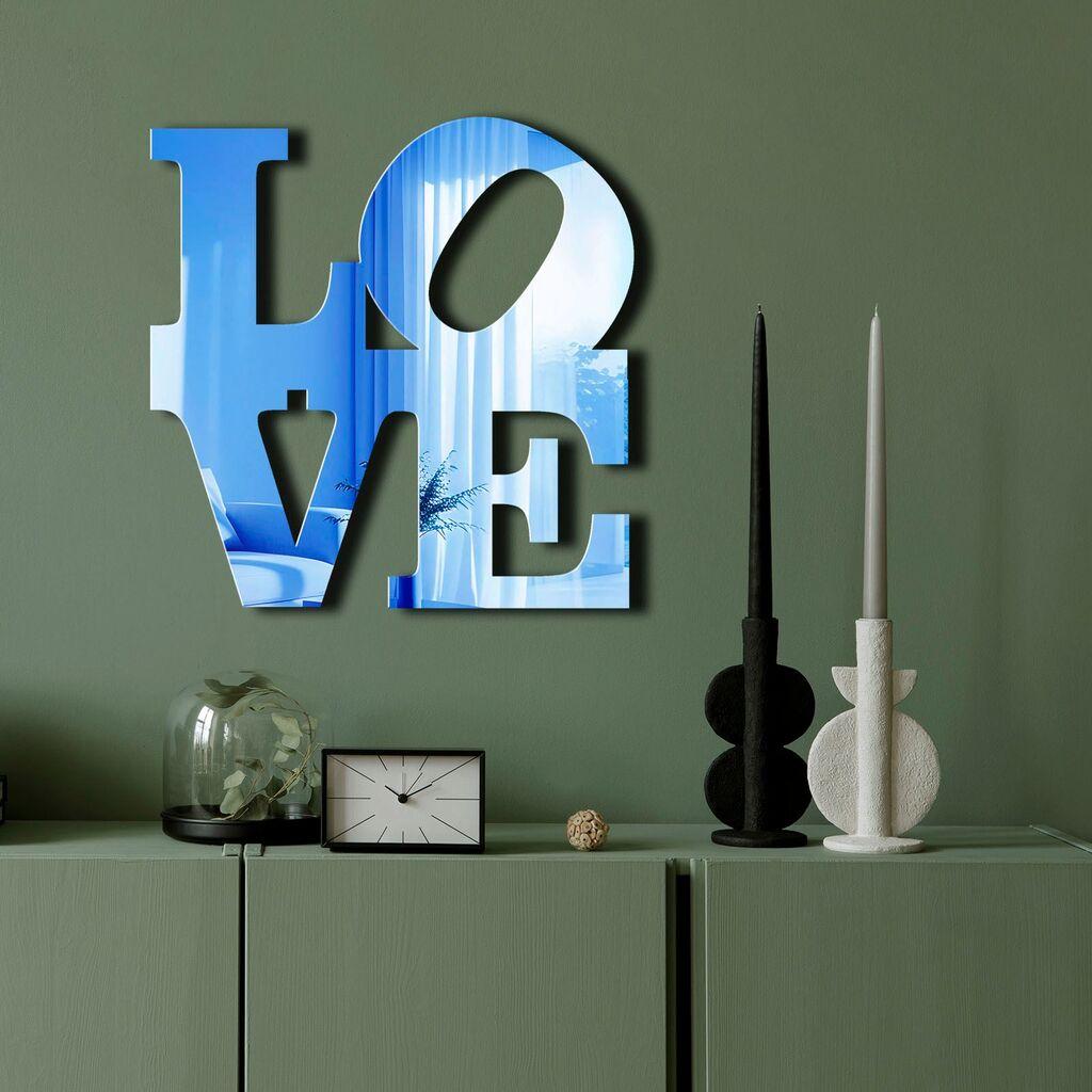 Wallity Ogledalo Ozgl506, 47x48 cm, Plavo