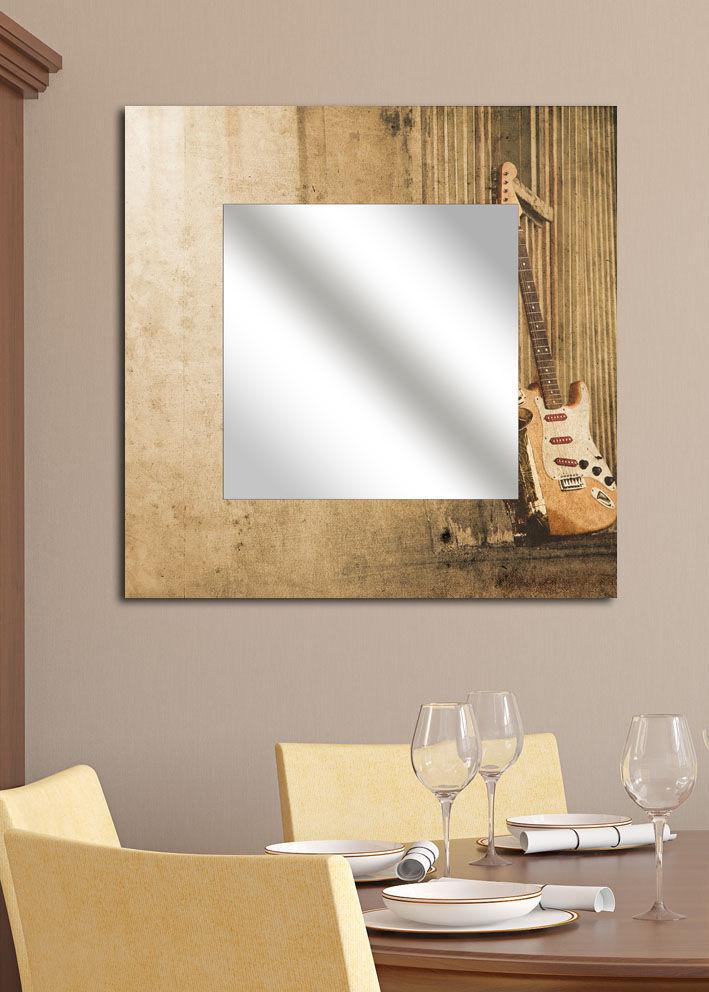 Zidno ogledalo MA-40, 50x50 cm, šareno