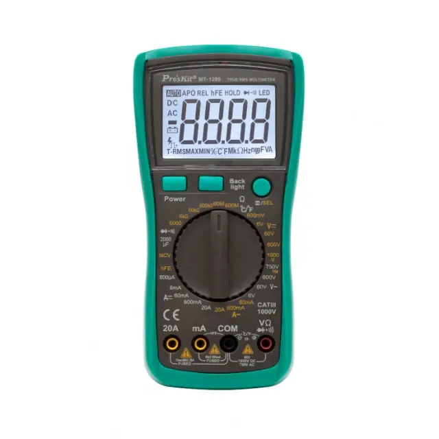 SMA Digitalni multimetar MT-1280