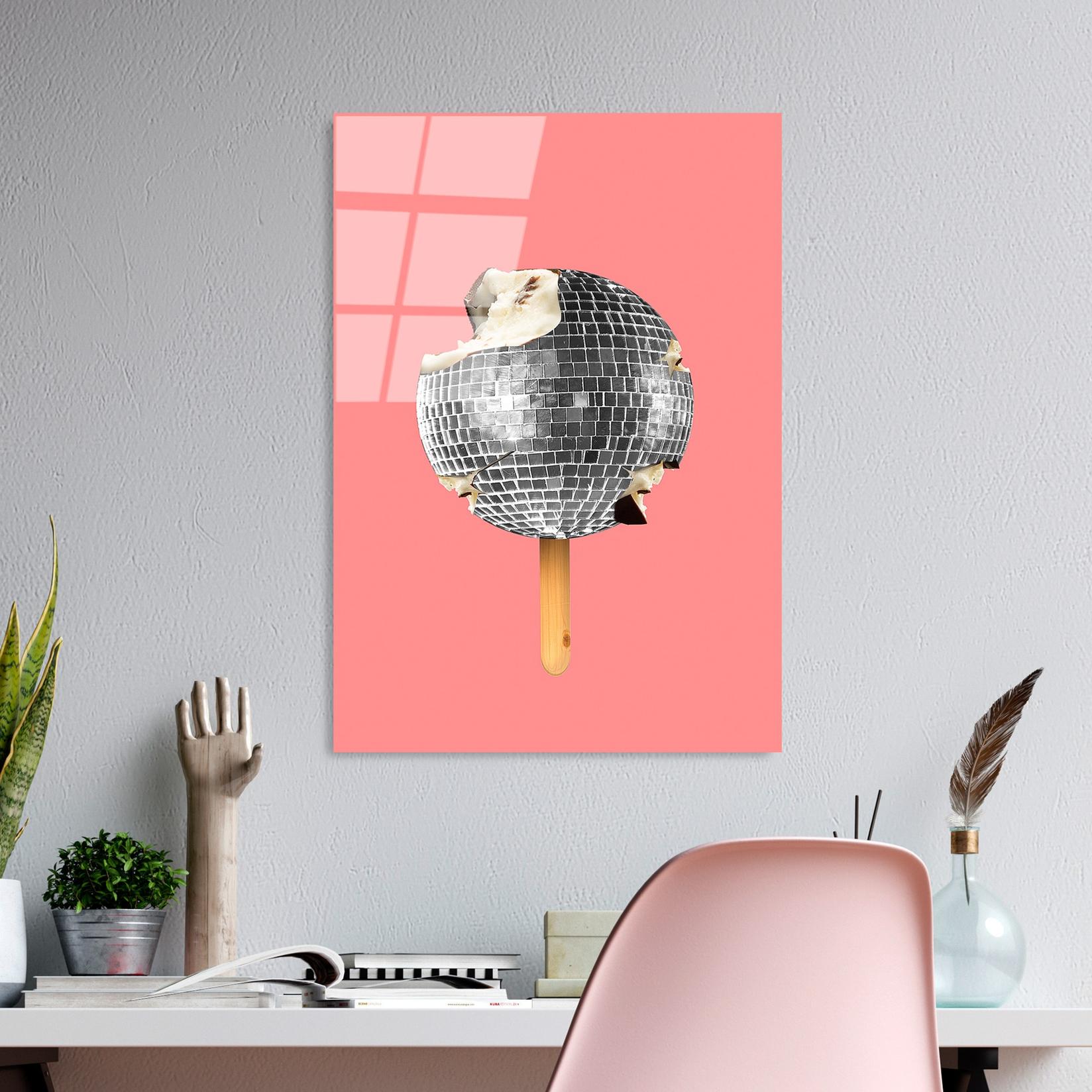 Wallity Slika od kaljenog stakla 45x65cm