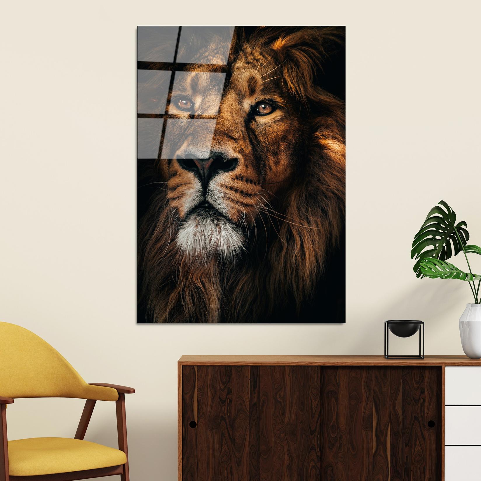 Wallity Slika od kaljenog stakla 70x100cm