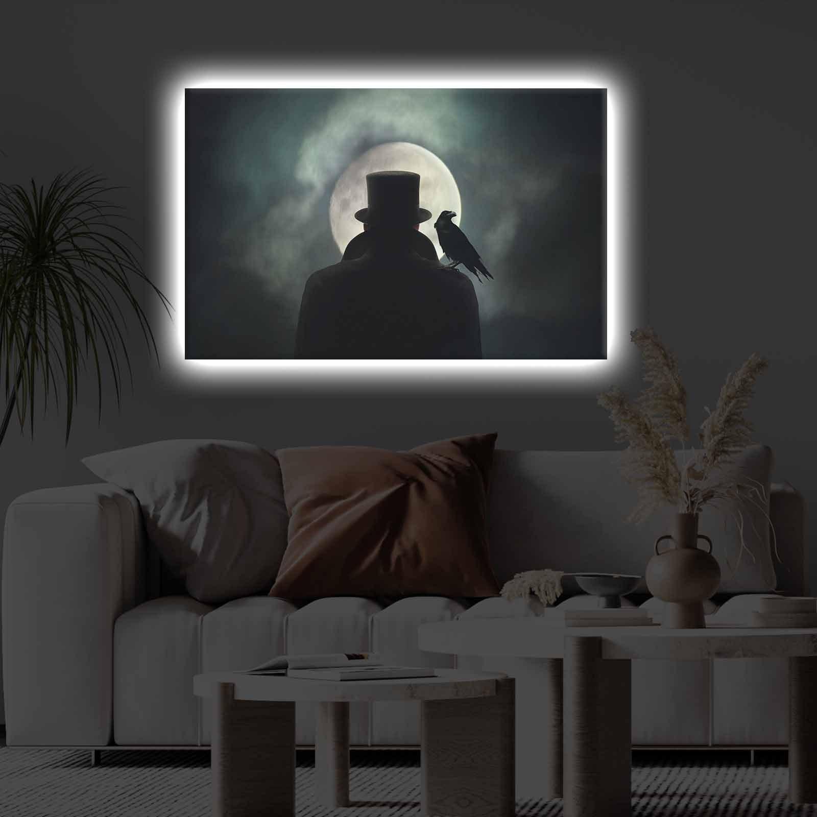 Slika na platnu Wallity sa LED osvetljenjem 45x70cm