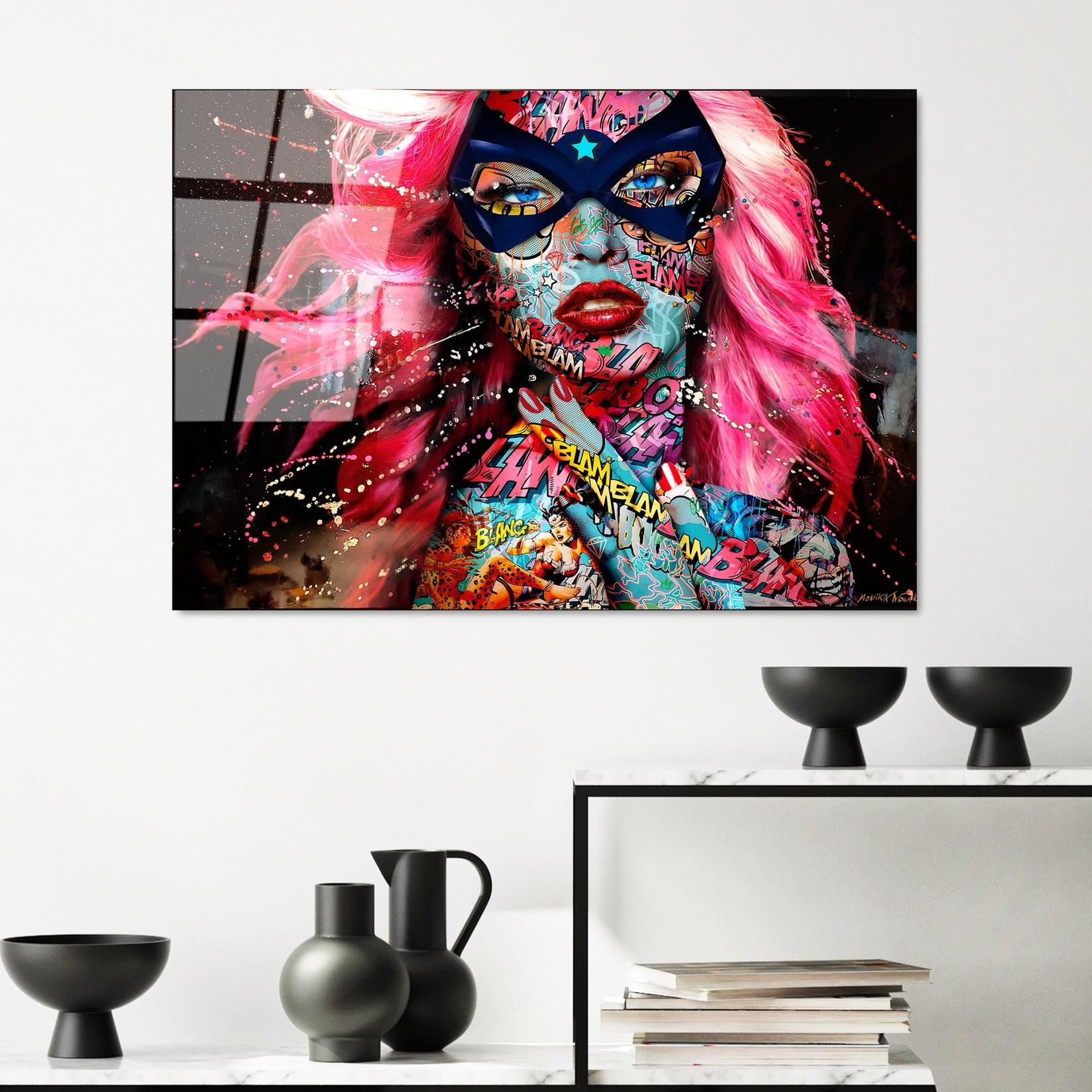 Wallity Slika od kaljenog stakla 70x100cm