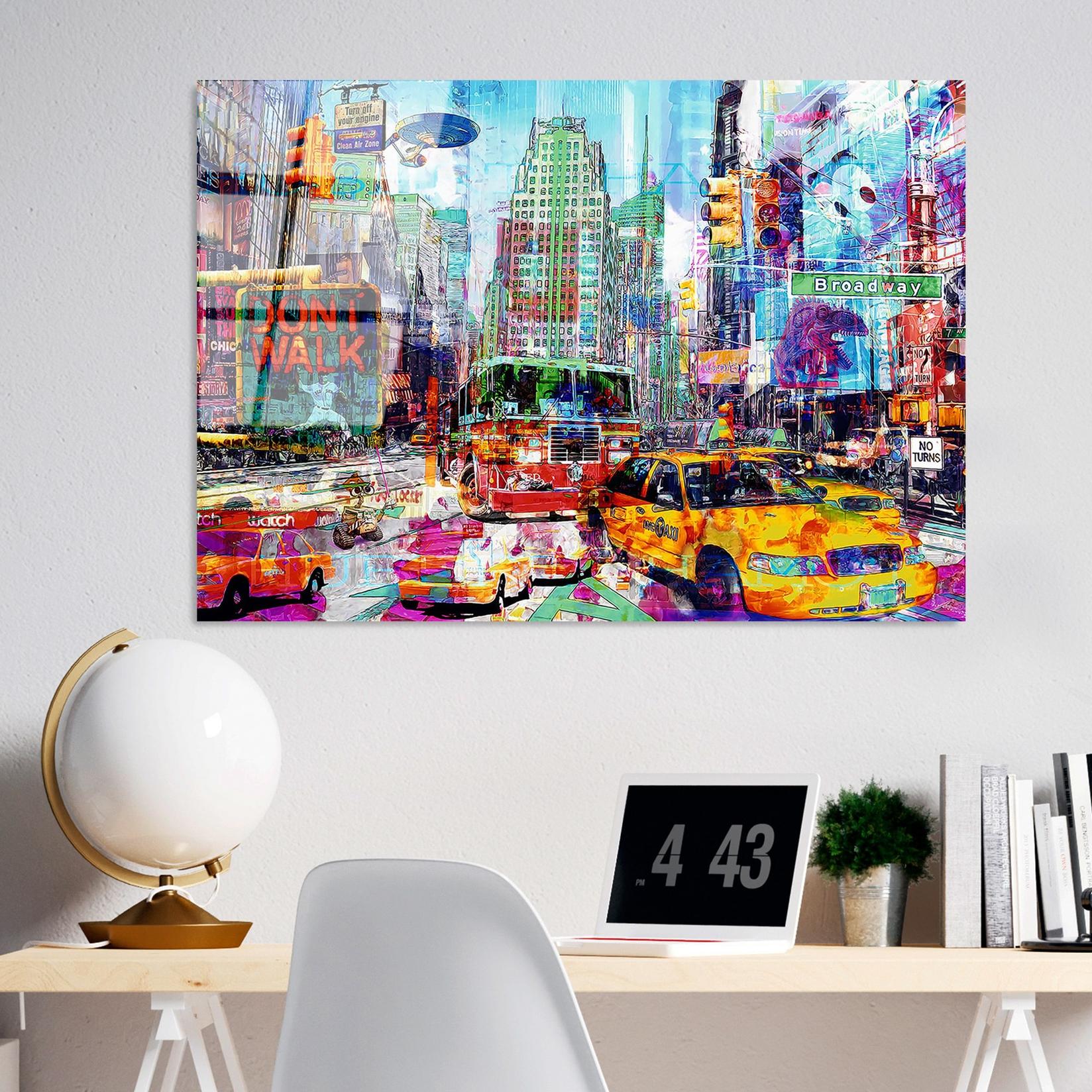 Wallity Slika od kaljenog stakla 70x100cm