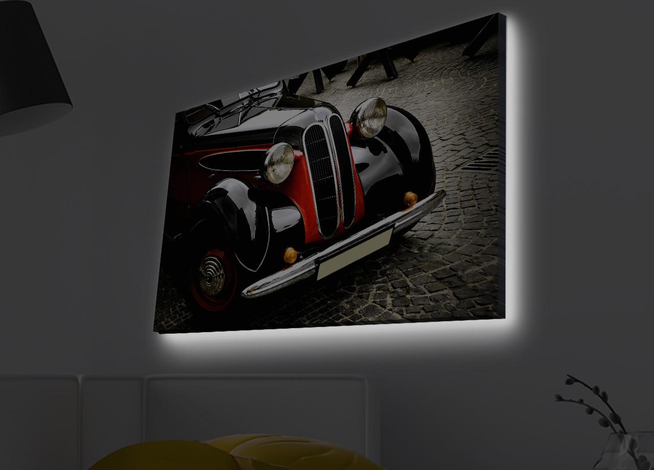 Slika na platnu Wallity sa LED osvetljenjem 45x70cm