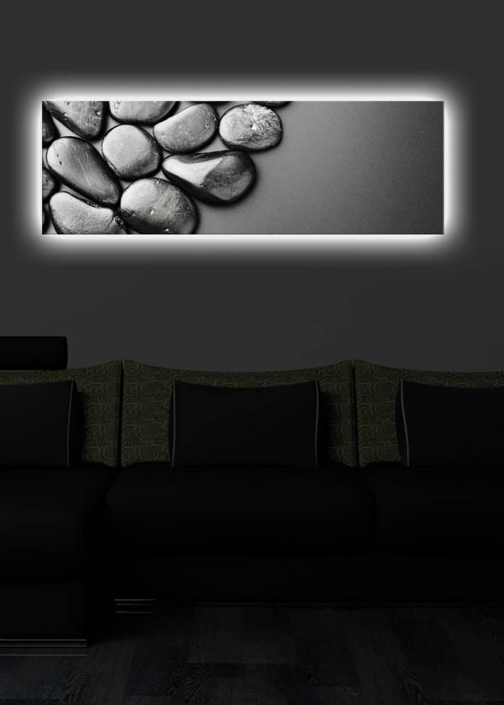 Slika na platnu Wallity sa LED osvetljenjem 30x90cm