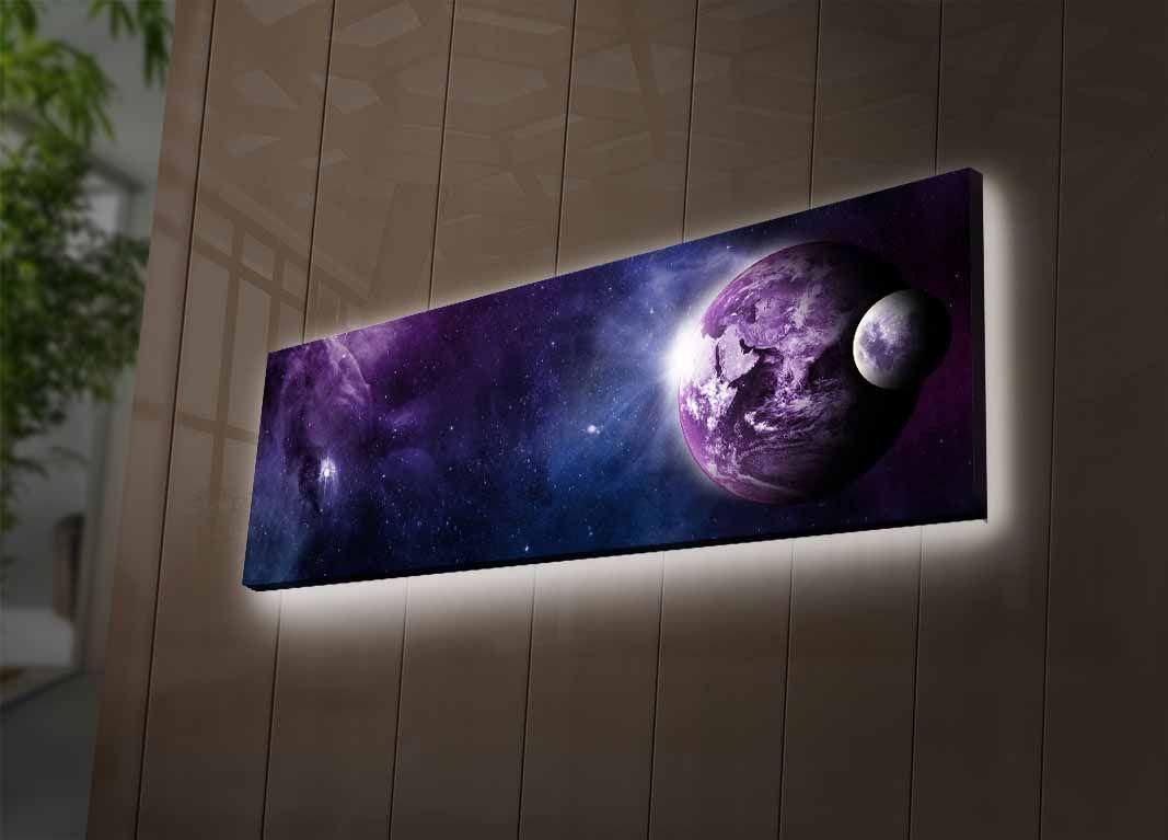 Slika na platnu Wallity sa LED osvetljenjem 30x90cm