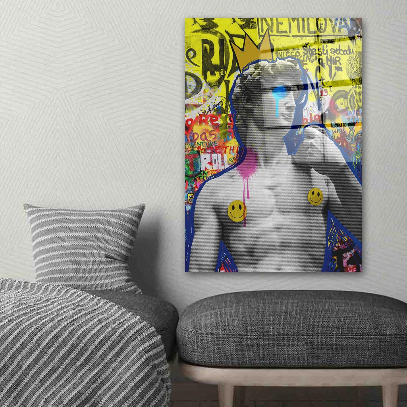 Wallity Slika od kaljenog stakla 70x100cm