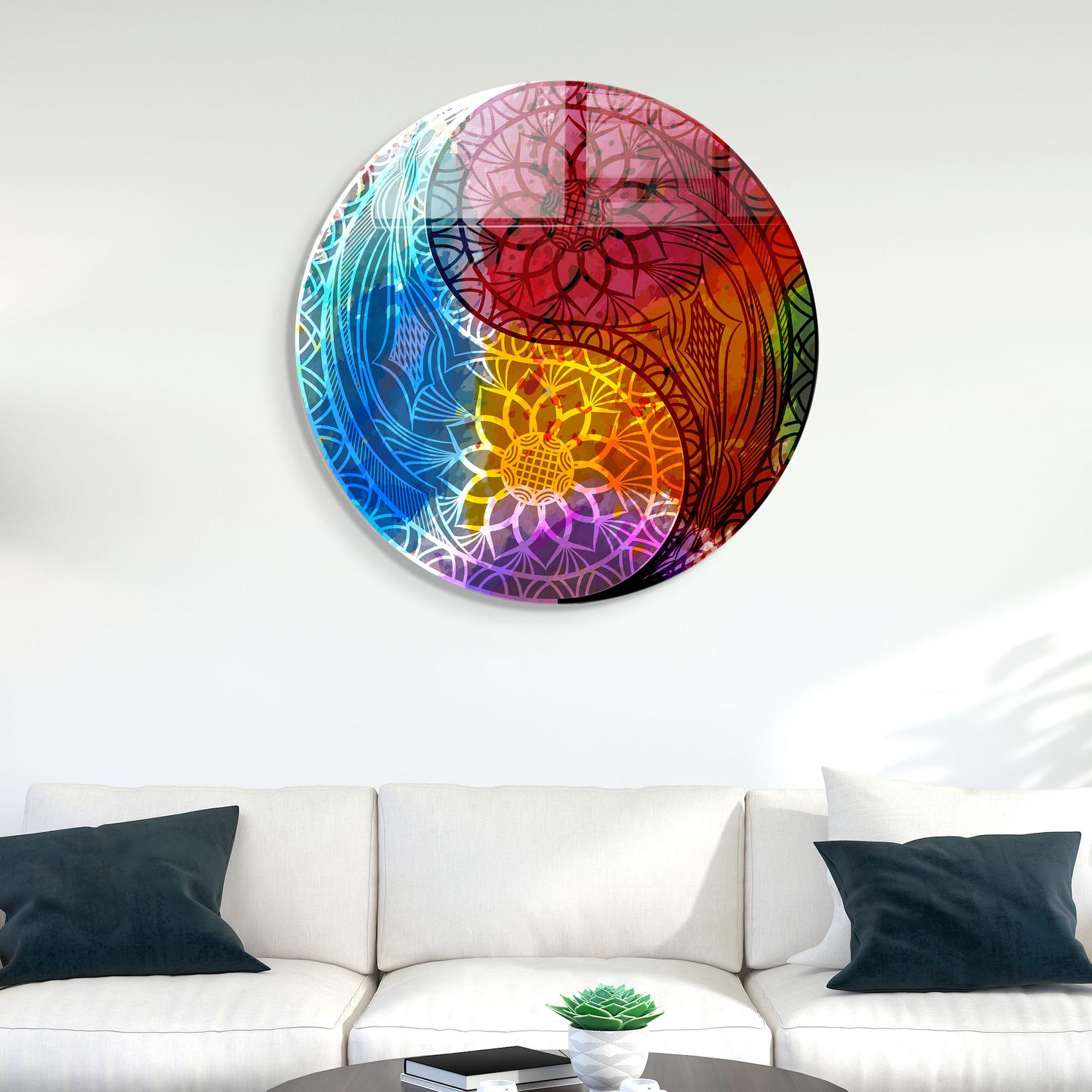Wallity Slika od kaljenog stakla 60x60cm