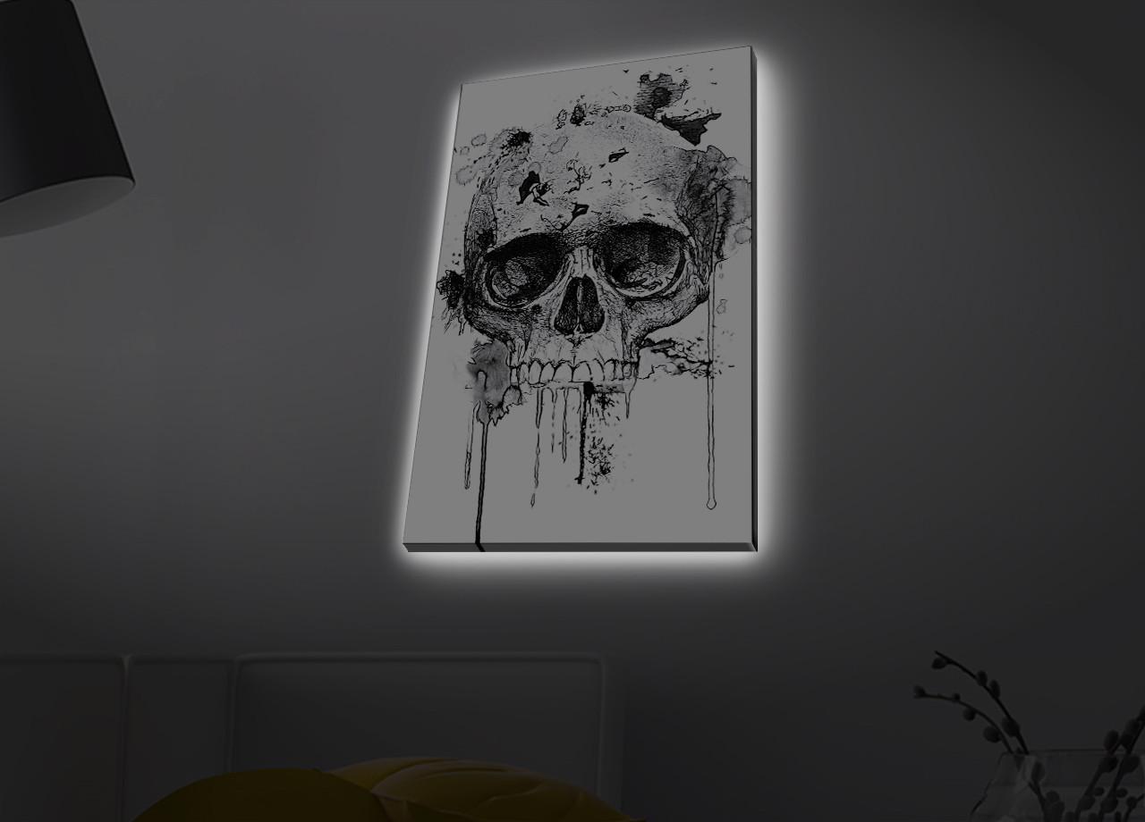 Slika na platnu Wallity sa LED osvetljenjem 45x70cm