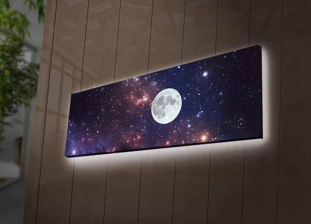 Slika na platnu Wallity sa LED osvetljenjem 30x90cm