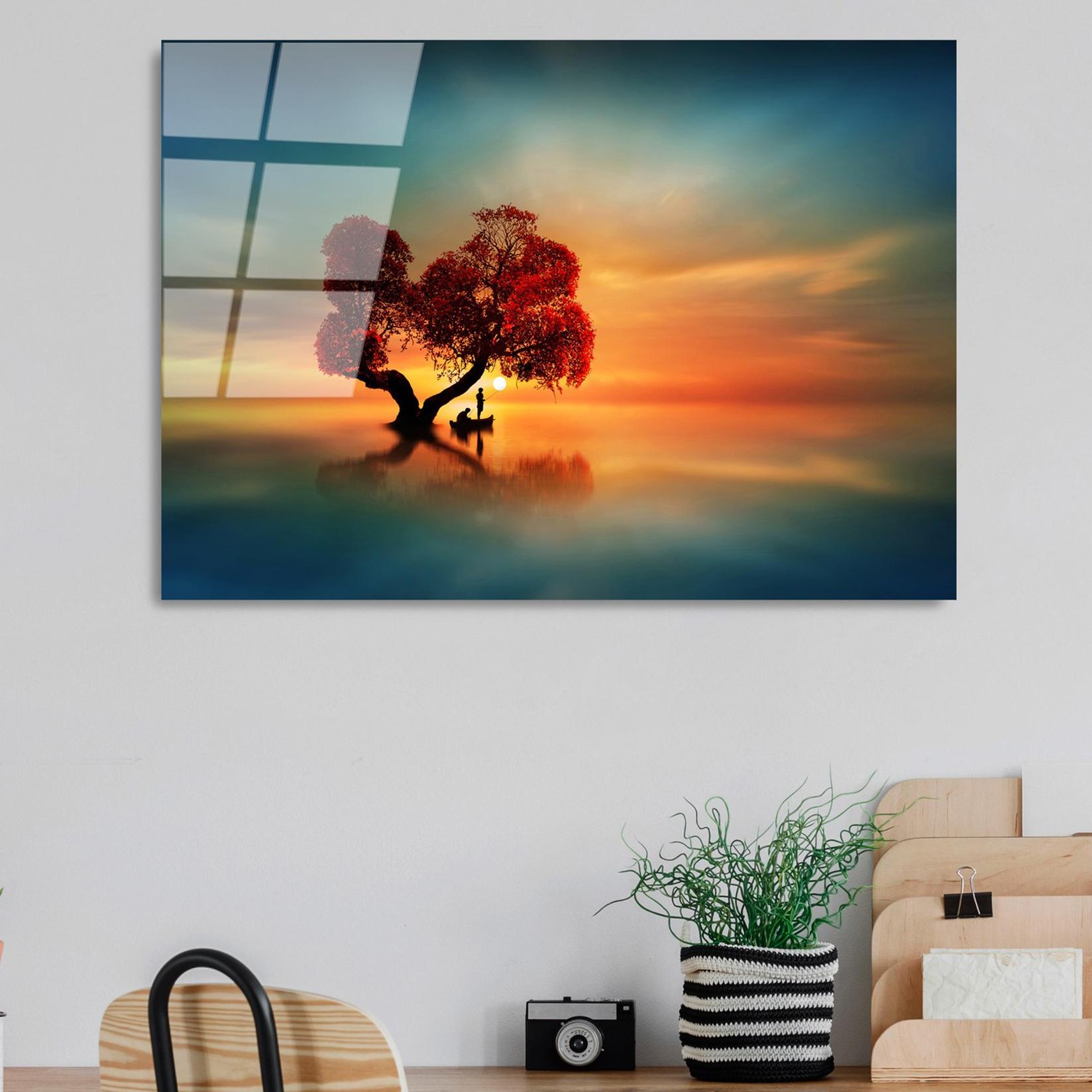 Wallity Slika od kaljenog stakla 50x70cm