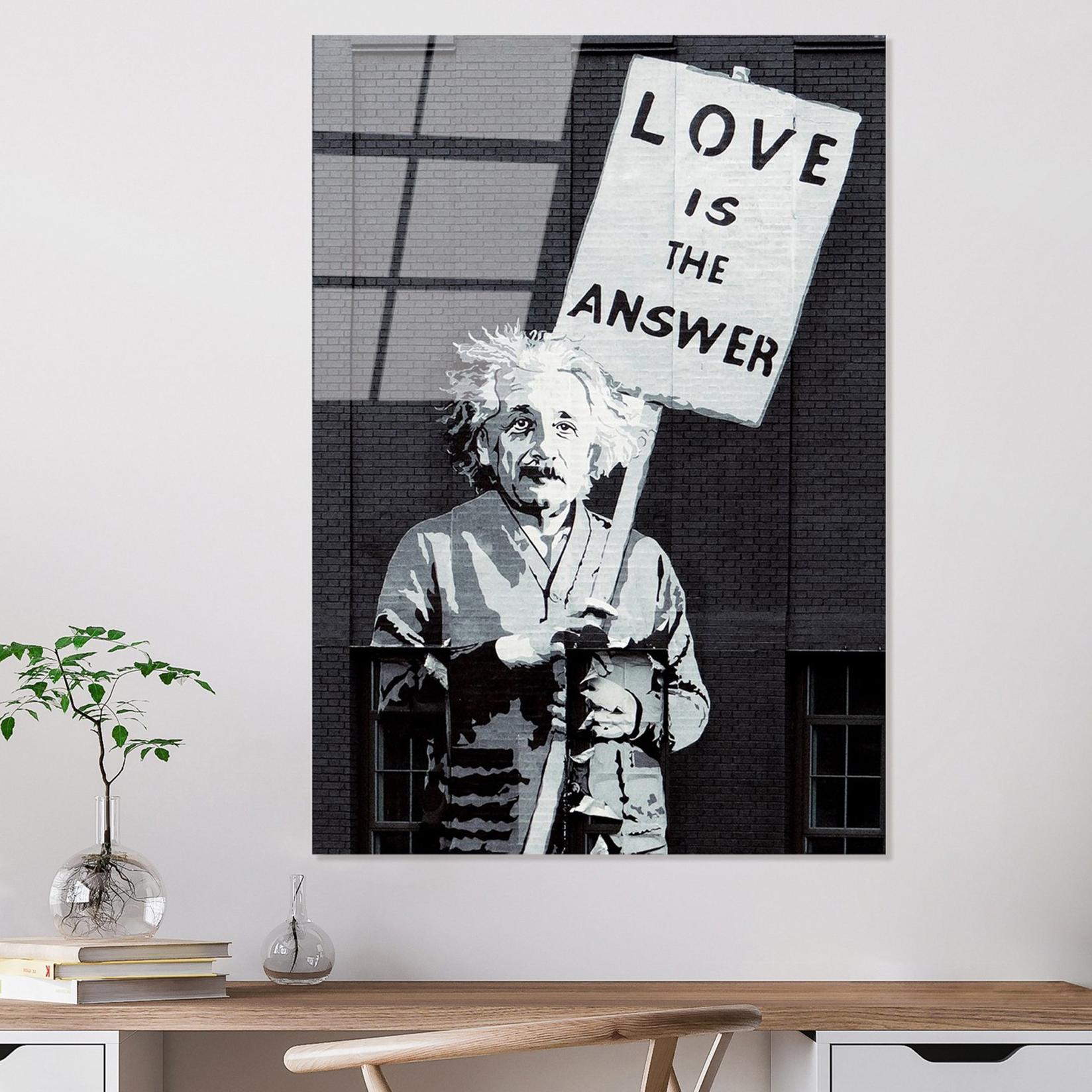 Wallity Slika od kaljenog stakla 45x65cm