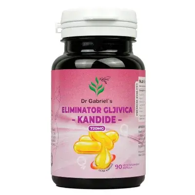 Dr. Gabriel's Uljne kapsule eliminatora gljivica kandide - 90 uljnih kapsula