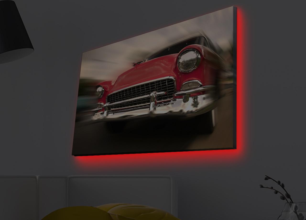 Slika na platnu Wallity sa LED osvetljenjem 45x70cm