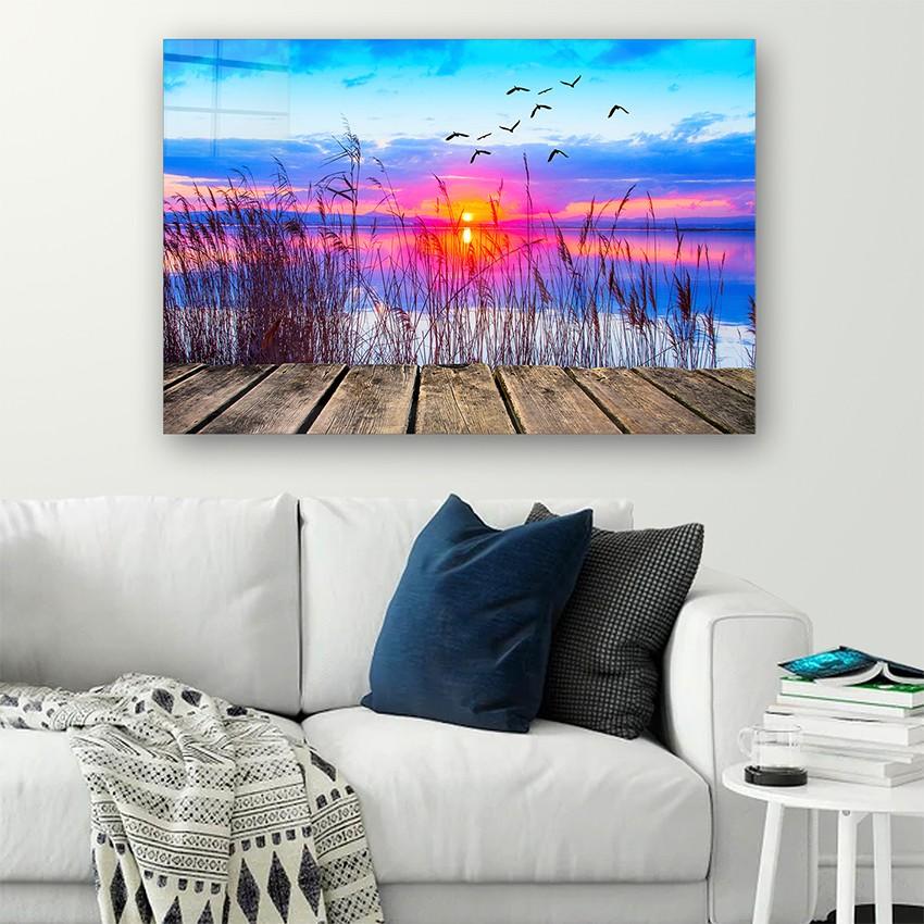 Wallity Slika od kaljenog stakla 70x100cm