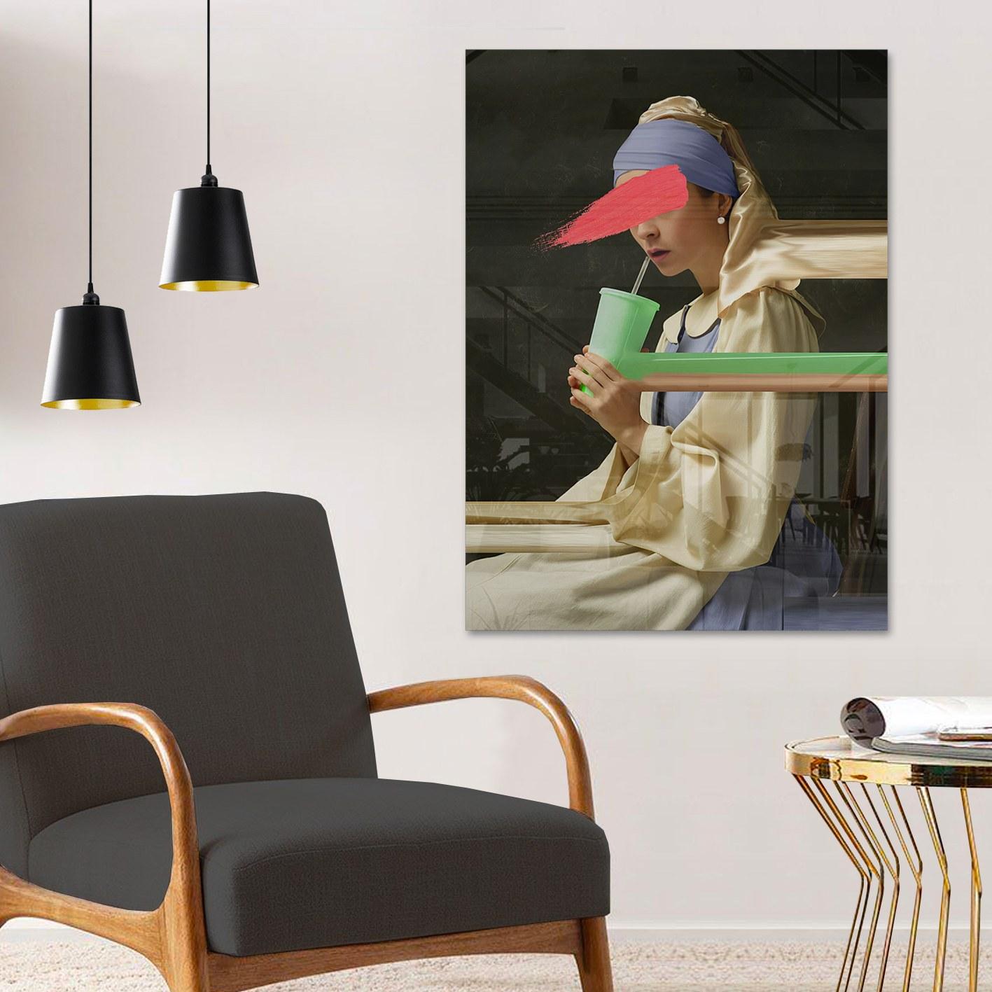 Wallity Slika od kaljenog stakla 40x60cm