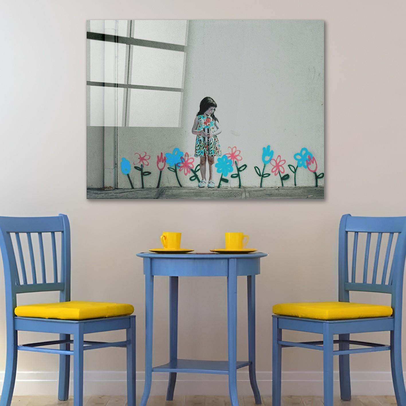 Wallity Slika od kaljenog stakla 50x70cm