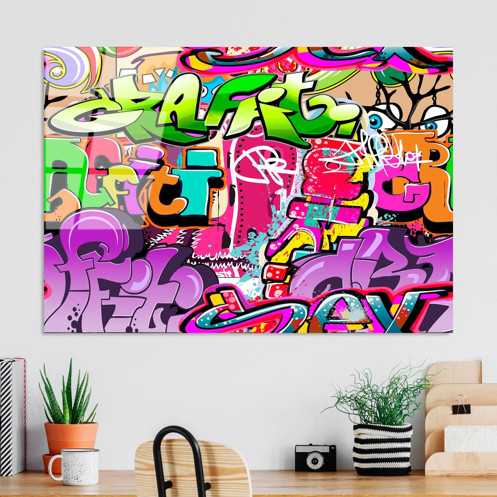 Wallity Slika od kaljenog stakla 70x100cm