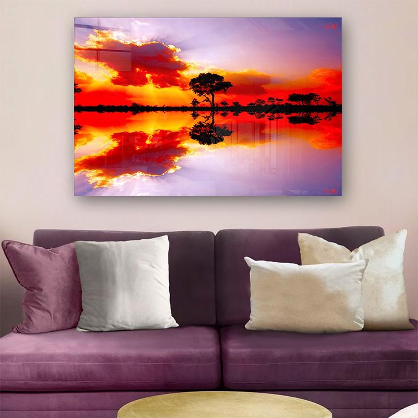 Wallity Slika od kaljenog stakla 50x70cm