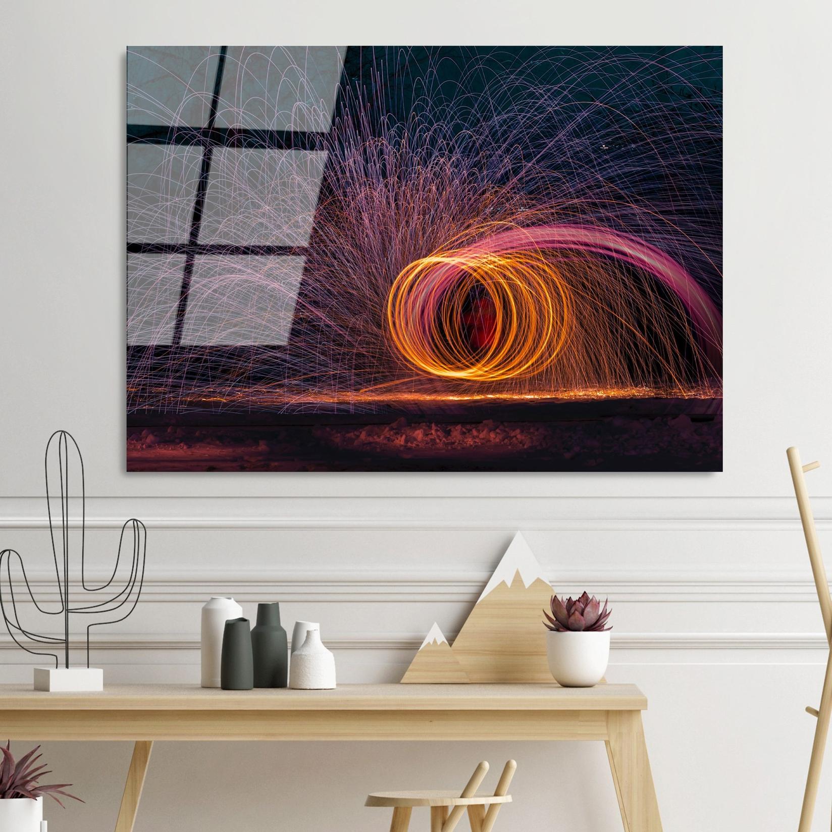 Wallity Slika od kaljenog stakla 70x100cm