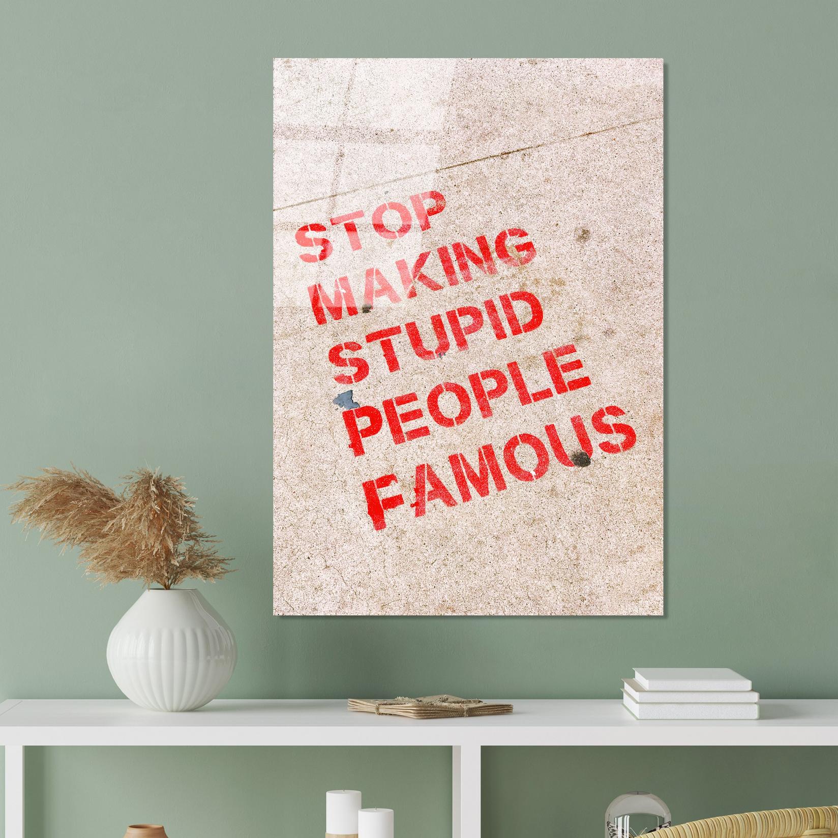 Wallity Slika od kaljenog stakla 45x65cm