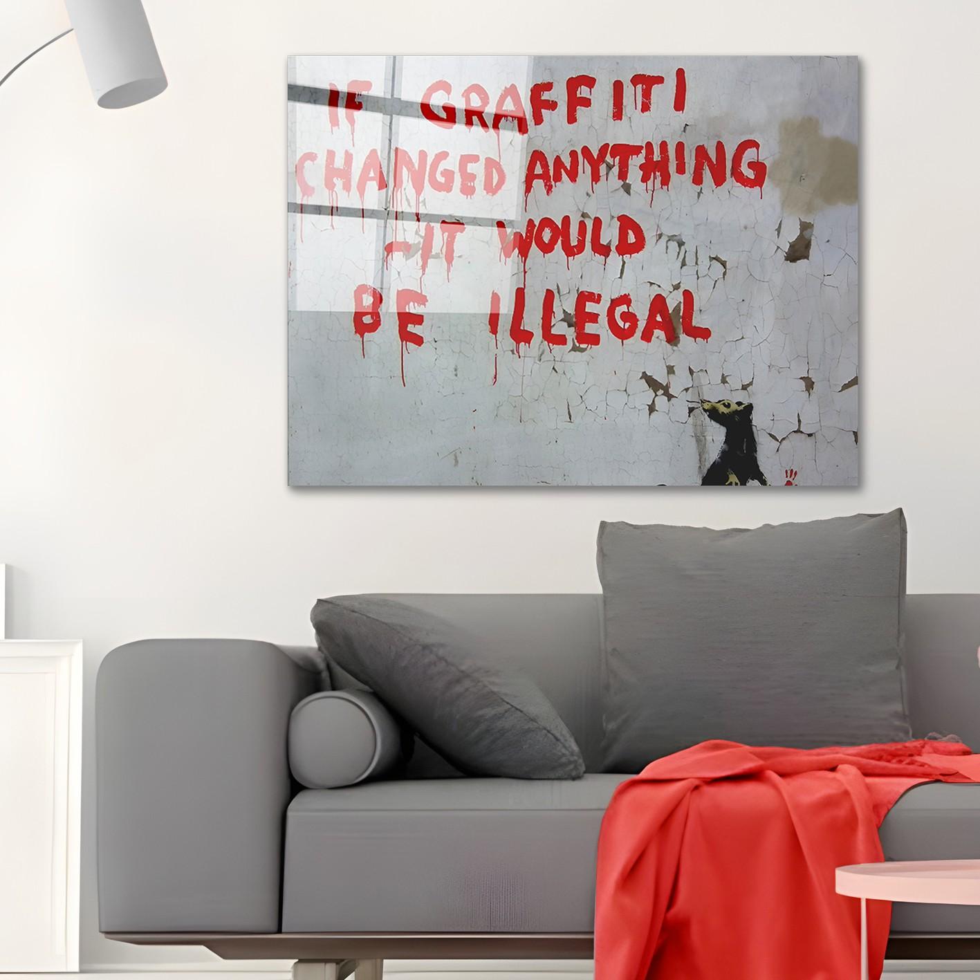 Wallity Slika od kaljenog stakla 70x100cm