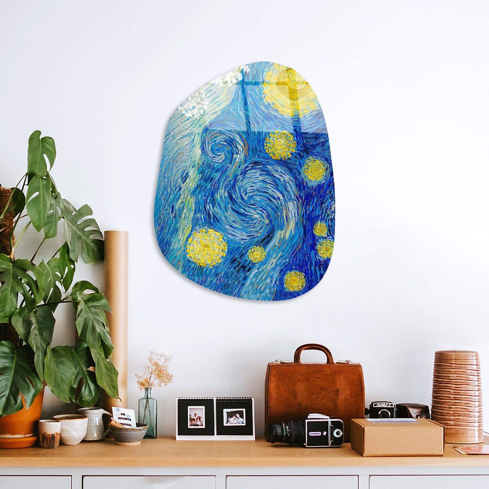 Wallity Slika od kaljenog stakla 35x50cm