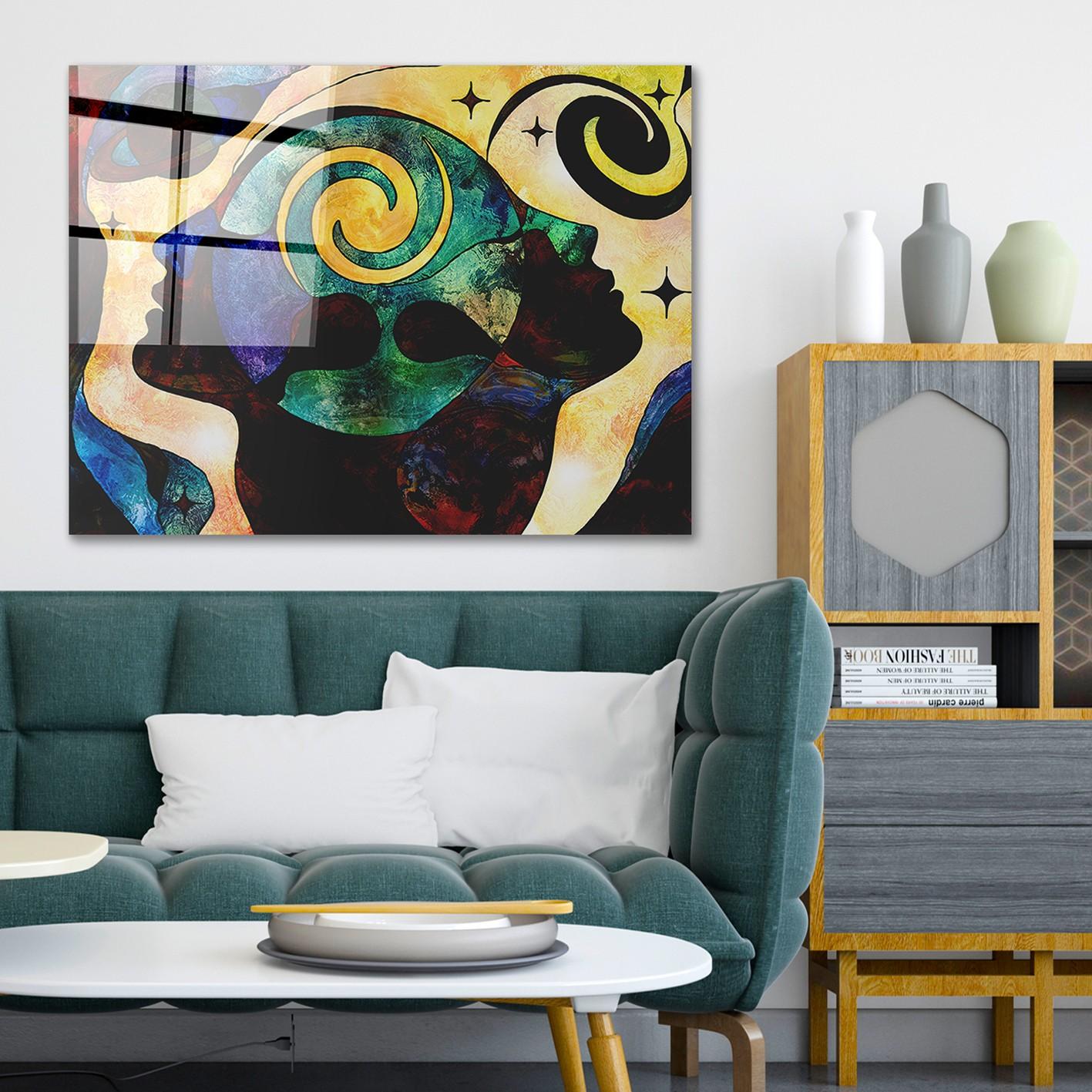 Wallity Slika od kaljenog stakla 70x100cm