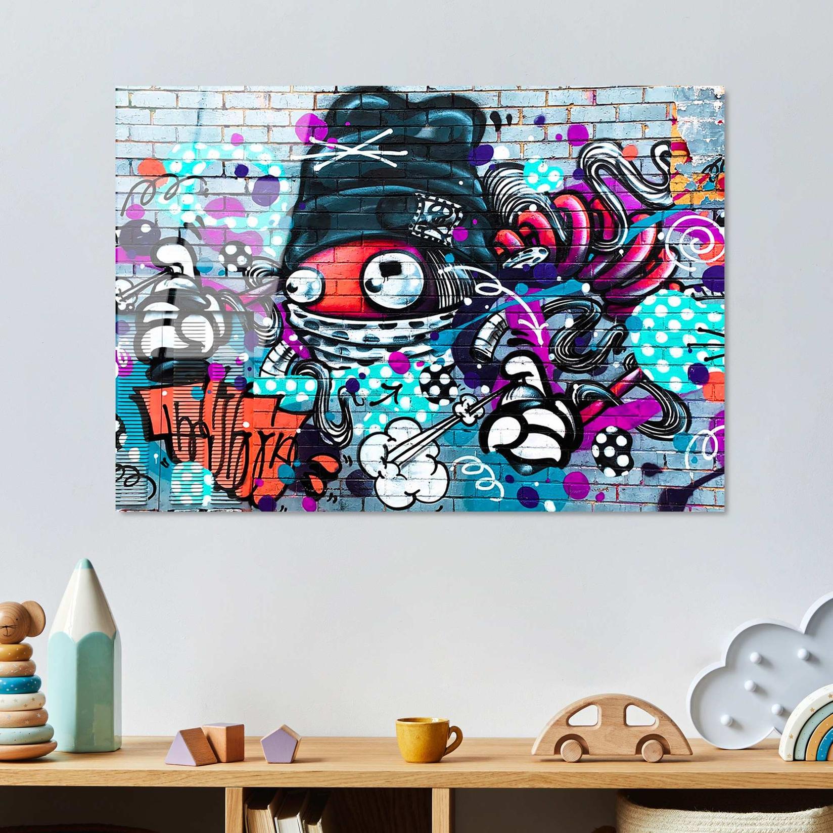 Wallity Slika od kaljenog stakla 70x100cm